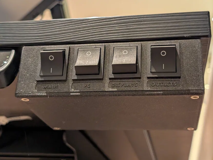 Hộp công tắc điều khiển nguồn PC (PC power control switch box) - Image 2