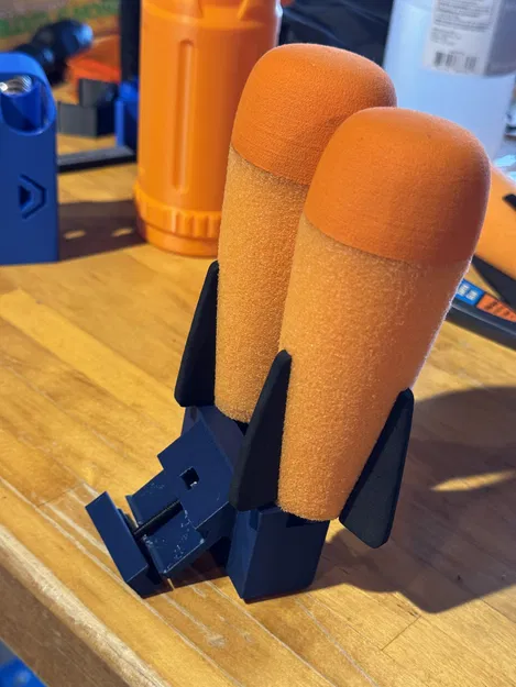 Giá gắn Picatinny nghiêng 45° cho 2 rocket Demolisher - Image 1