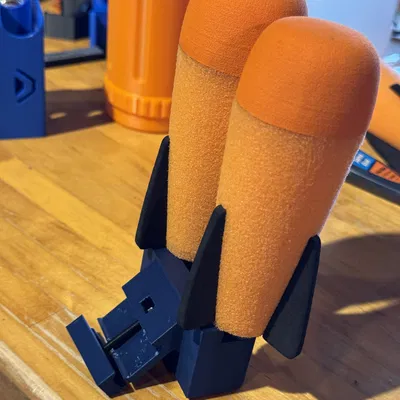 Giá gắn Picatinny nghiêng 45° cho 2 rocket Demolisher