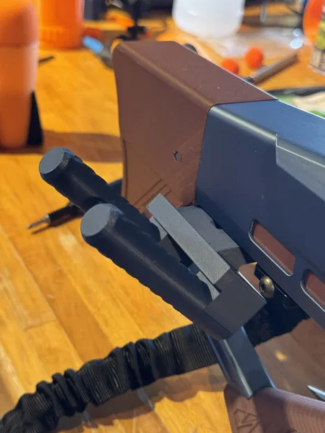 Giá gắn Picatinny nghiêng 45° cho 2 rocket Demolisher - Image 3