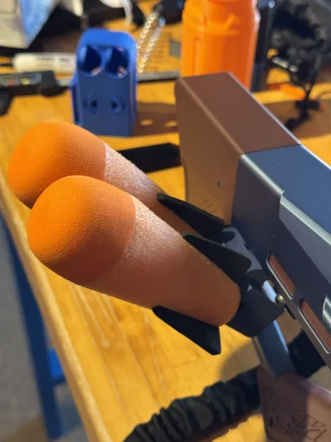 Giá gắn Picatinny nghiêng 45° cho 2 rocket Demolisher - Image 4