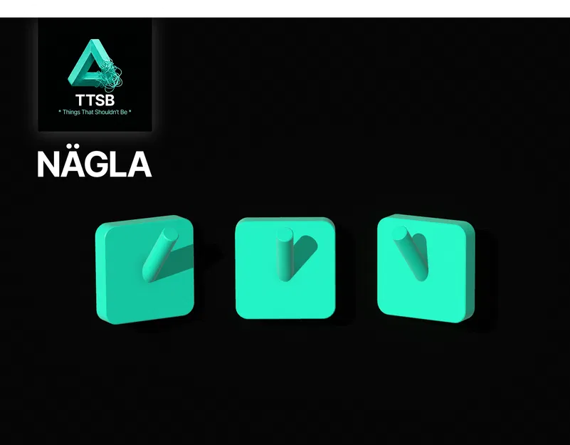 NÄGLA — Móc treo khăn / Hanger - Image 1