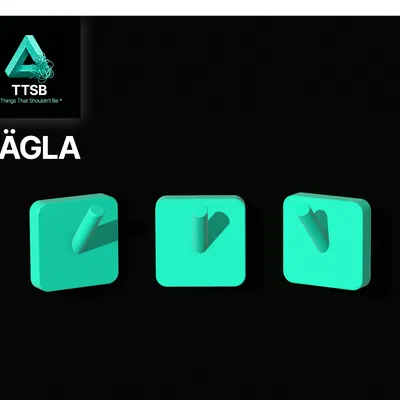 NÄGLA — Móc treo khăn / Hanger