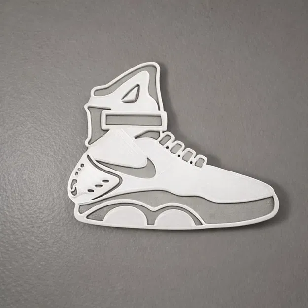 Air Mag – Wall Art Sneaker In 3D (AIR MAG Inspired) - Image 1
