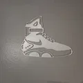 Air Mag – Wall Art Sneaker In 3D (AIR MAG Inspired) - Thumbnail 3