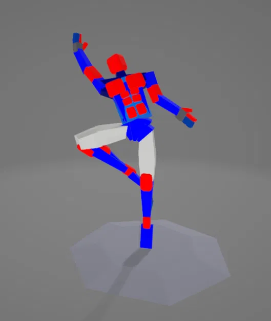 Roblox Model Pose 1 (Tượng dáng pose tạo trong Roblox Studio) - Image 2