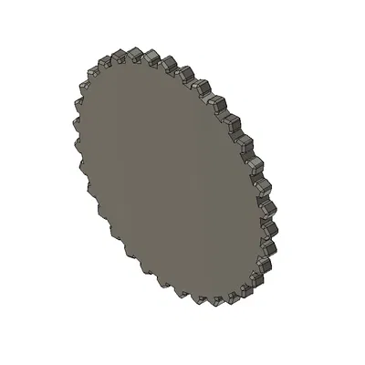 SnowCat – Model tham số bánh răng kéo xích in 3D (Drive Gear)