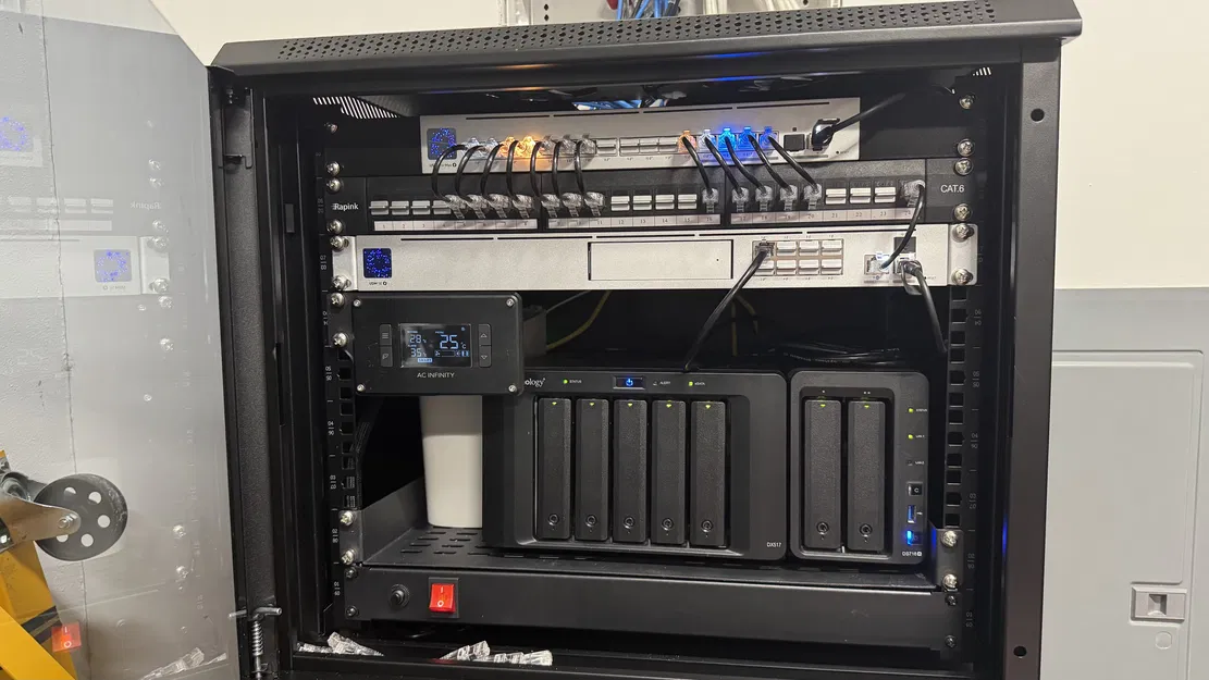 AC Infinity Smart Controller = Rack bracket face plate - Image 2