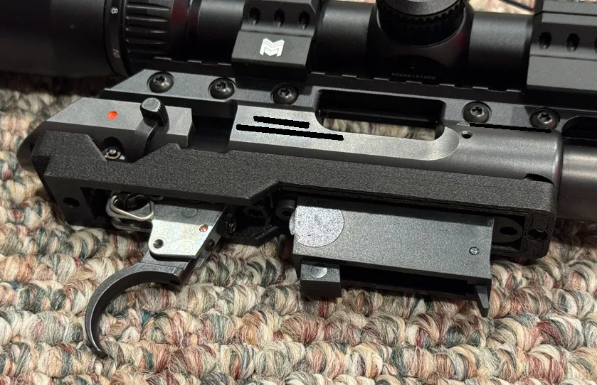 Bộ chi tiết độ chassis airsoft L96 để gắn cho CZ457 - Image 2