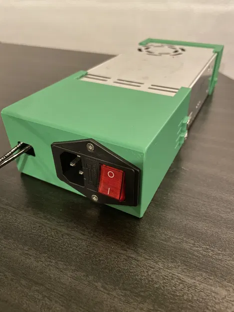 Nắp che busbar Meanwell SP-200 kèm công tắc AC-14-F16A - Image 1