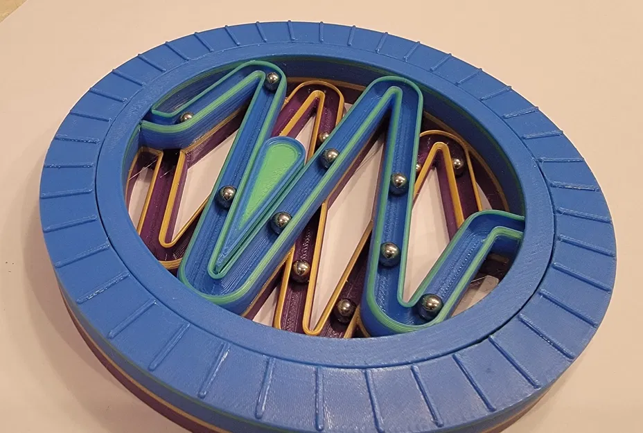 MaMaMoMa – Marble Run cầm tay 2 track (Handheld, Two Track Marble Run) - Image 1