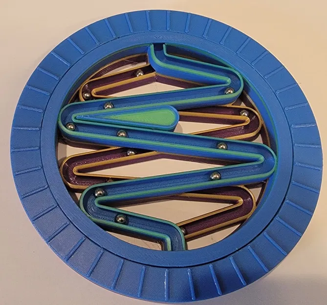 MaMaMoMa – Marble Run cầm tay 2 track (Handheld, Two Track Marble Run) - Image 3