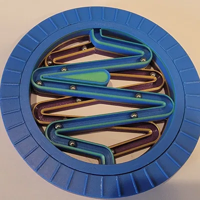 MaMaMoMa – Marble Run cầm tay 2 track (Handheld, Two Track Marble Run)