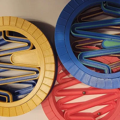 MaMaMoMa – Marble Run cầm tay 2 track (Handheld, Two Track Marble Run)