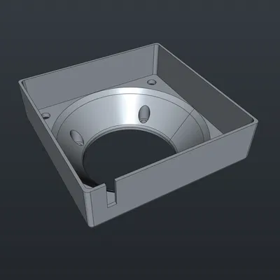 Adapter quạt 40mm sang 60mm (Fan Adapter / Lüfteradapter)