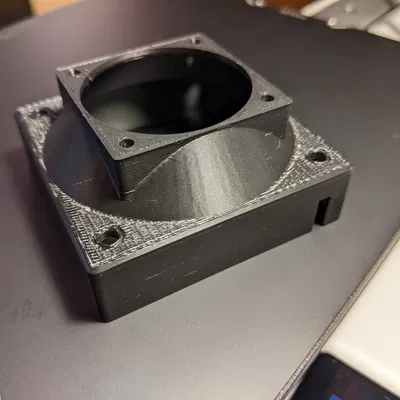 Adapter quạt 40mm sang 60mm (Fan Adapter / Lüfteradapter)