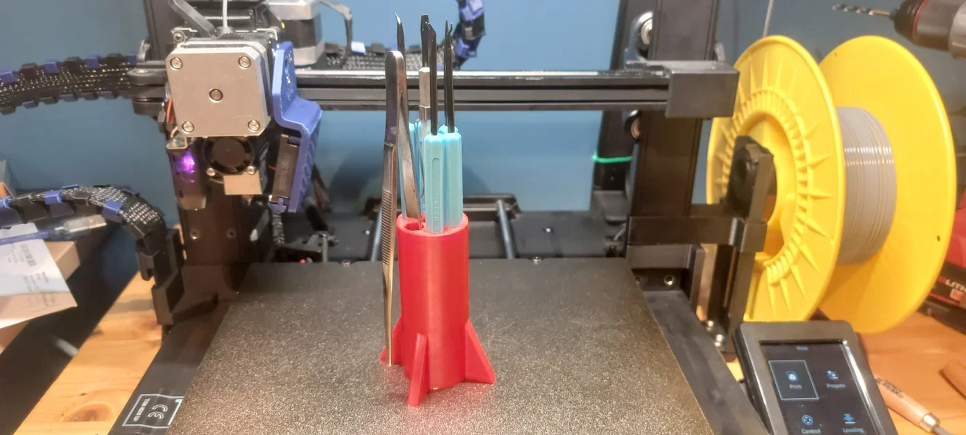 Rocket toolholder (giá đỡ dụng cụ hình tên lửa) - Image 1