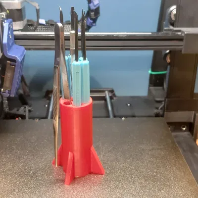 Rocket toolholder (giá đỡ dụng cụ hình tên lửa)