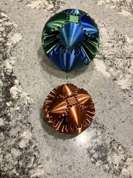 Gear Ball xoay tự do, bo cạnh mượt, an toàn cho bé - Image 7