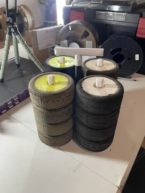 Giá treo/đai xách bánh xe Buggy tỉ lệ 1/8 (4x Tire Spike) - Image 1