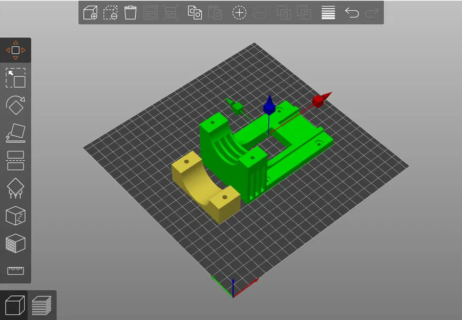 Giá đỡ Rotoverter/Động cơ DC 42mm - Image 4