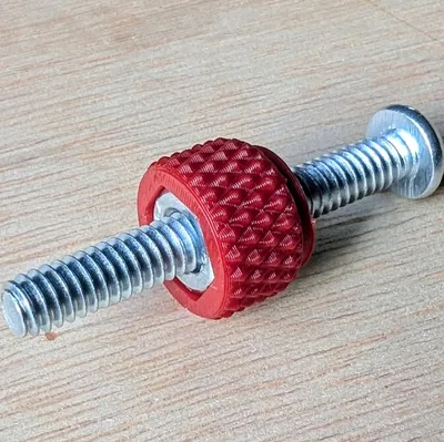 Núm vặn nhám cho đai ốc lục giác (Knurled Hex Nut Knob)