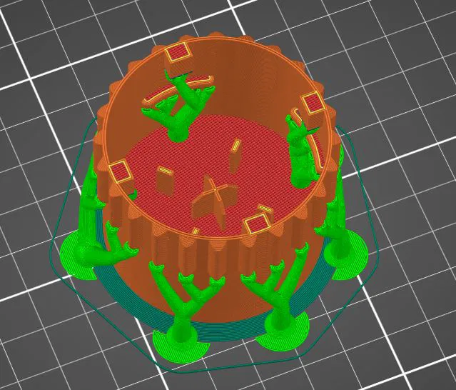 Nút Bump Toro 144-4105 (Bump Button/Knob) cho máy cắt cỏ Weed Whacker - Image 3