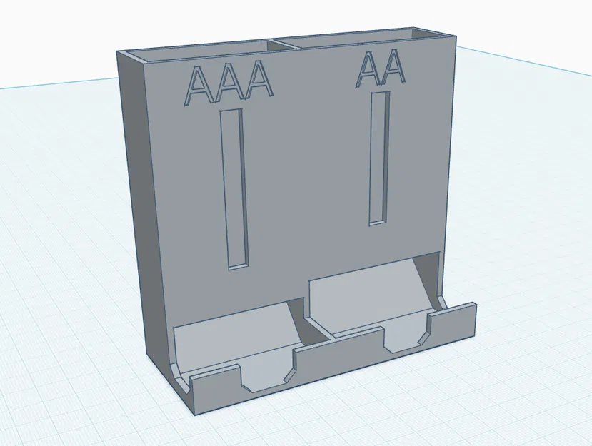 Khay đựng pin (Remix tiết kiệm không gian) - Image 1