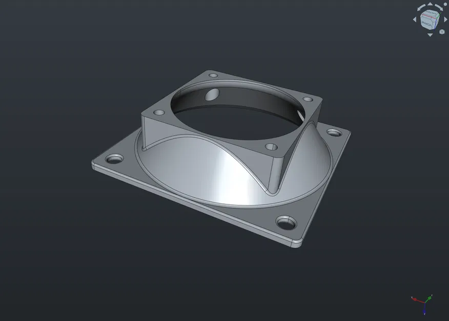 Adapter quạt 60mm sang 40mm cho PC Fan (Fan Adapter 60mm - 40mm) - Image 3