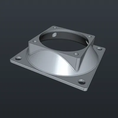 Adapter quạt 60mm sang 40mm cho PC Fan (Fan Adapter 60mm - 40mm)