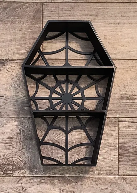 Hộp shadow box kiểu quan tài cho Halloween - Image 1