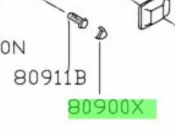 Nắp chụp vít Nissan (Cap-Screw) – Che vít Door Panel - Image 4