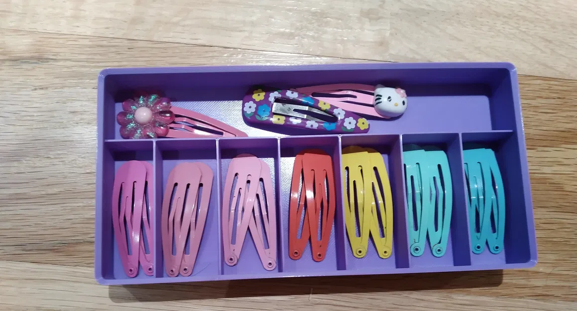 Khay/giá sắp xếp kẹp tóc & phụ kiện nhỏ (Hair clip/accessory organizer) - Image 1