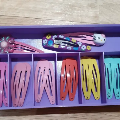 Khay/giá sắp xếp kẹp tóc & phụ kiện nhỏ (Hair clip/accessory organizer)