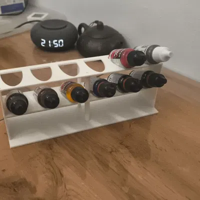 Kệ đỡ sơn Vallejo xếp chồng (stackable Paint stand vallejo - poeben' ot Kolyana)