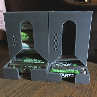 Khay sắp xếp pin tham số (Parametric battery organizer)