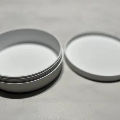 Hũ tròn parametric OpenSCAD có nắp vặn (screw lid)