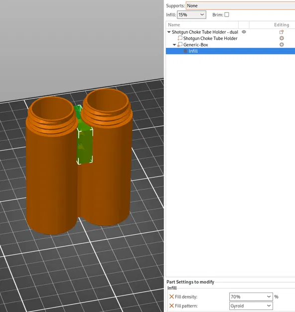 Hộp/Holder Đựng Choke Tube Shotgun 12 Gauge – Bản Dual & Single - Image 1