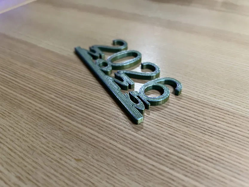 Ornament Năm Mới 2026 (Đẩy 2025 Xuống Đất) - Image 1