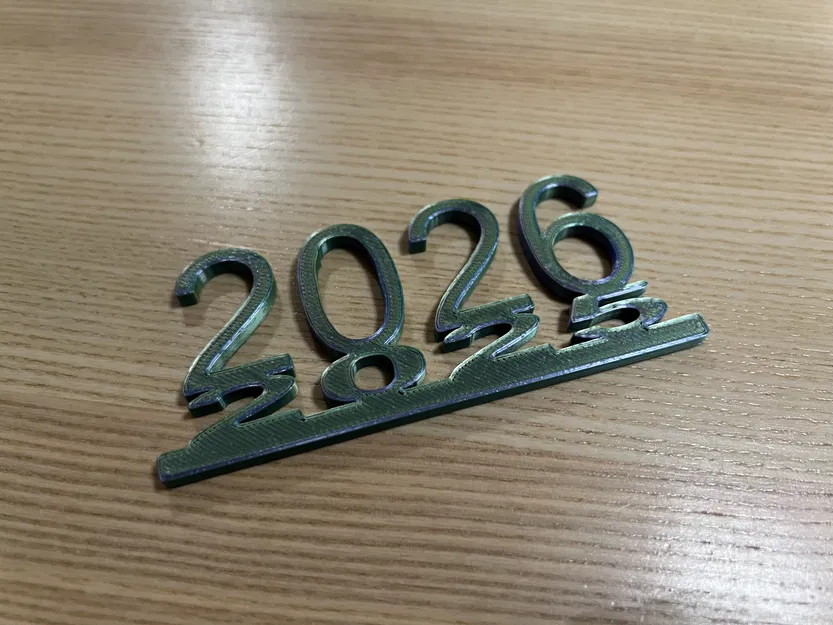 Ornament Năm Mới 2026 (Đẩy 2025 Xuống Đất) - Image 2