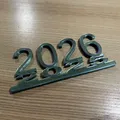 Ornament Năm Mới 2026 (Đẩy 2025 Xuống Đất) - Thumbnail 2