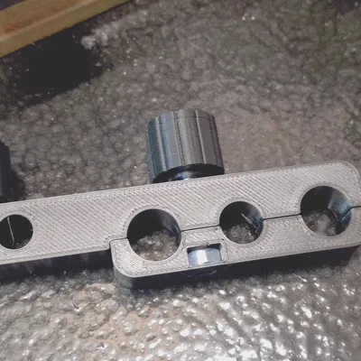 Ngàm gắn dial gauge trục Z cho máy tiện Unimat Emco