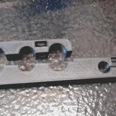 Ngàm gắn dial gauge trục Z cho máy tiện Unimat Emco 5