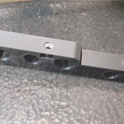 Ngàm gắn dial gauge trục Z cho máy tiện Unimat Emco 7