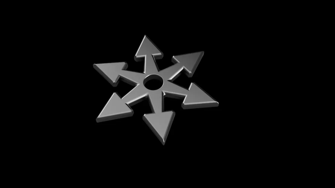 Ninja Star 6 points V2 - Image 1