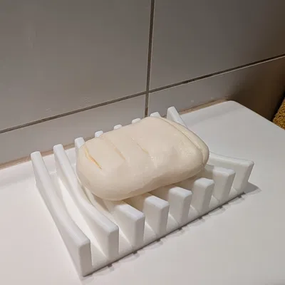 Khay Đựng Xà Phòng Tự Thoát Nước | Nói không với xà phòng bị nhão!