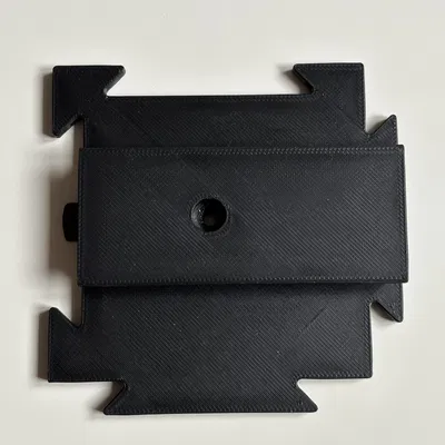 Tường French cleat modular in 3D (French cleat wall)