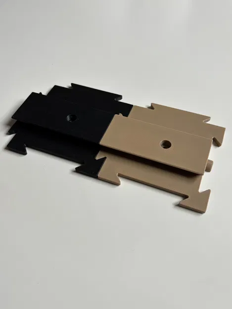 Tường French cleat modular in 3D (French cleat wall) - Image 4