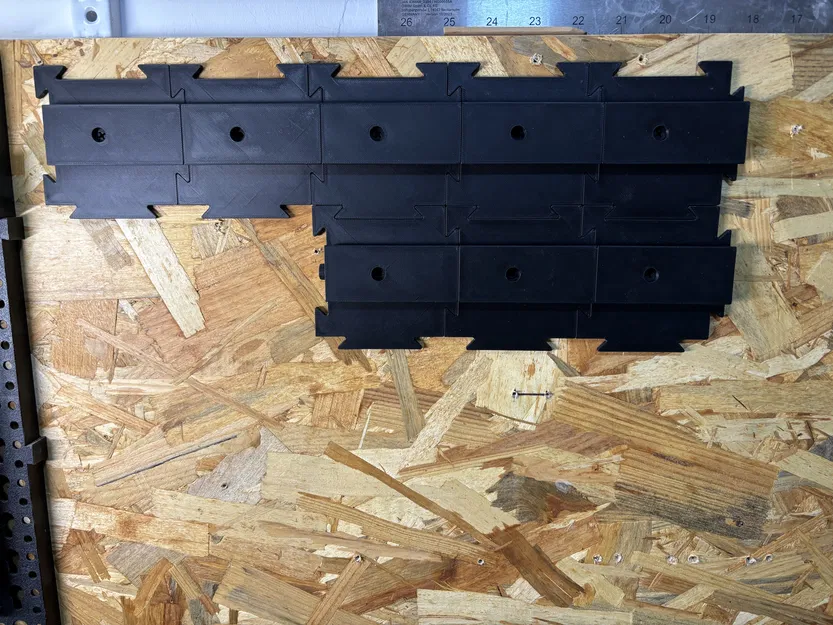 Tường French cleat modular in 3D (French cleat wall) - Image 11