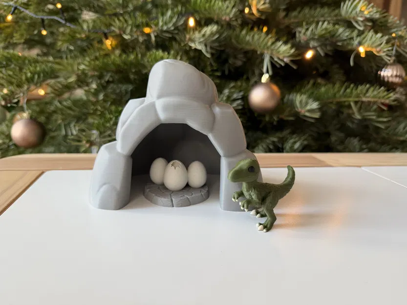 Trứng khủng long trên tảng đá - Image 3